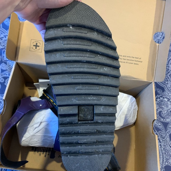 Dr Marten Blair blackcurrant sandals - Picture 5 of 7